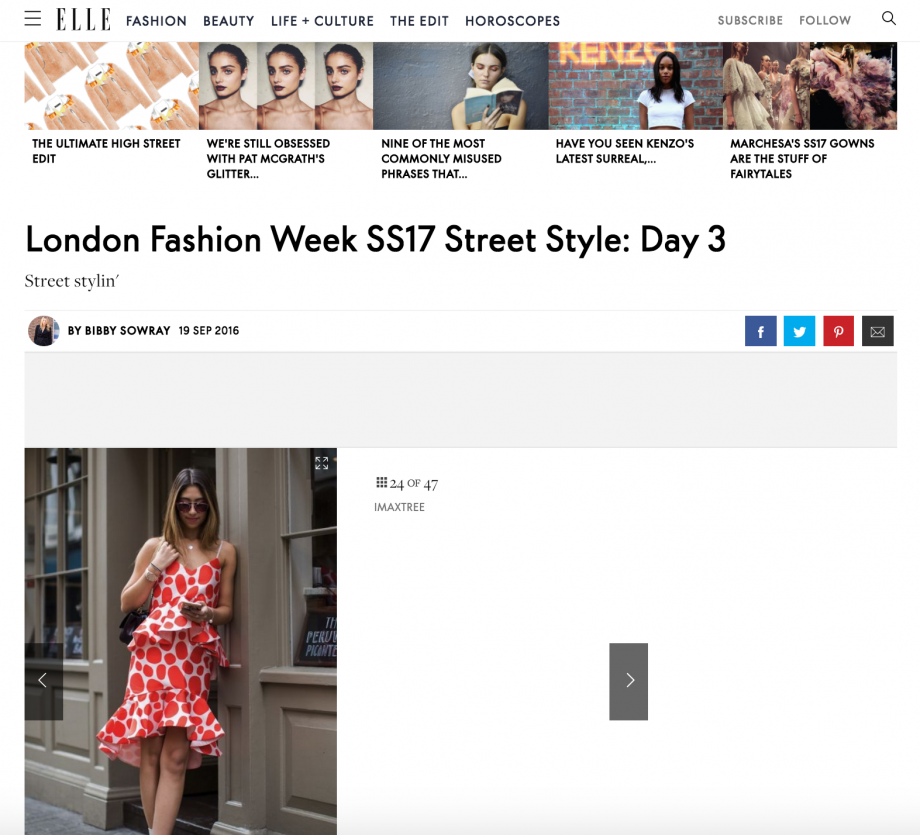 london fashion week ss17 streestyle