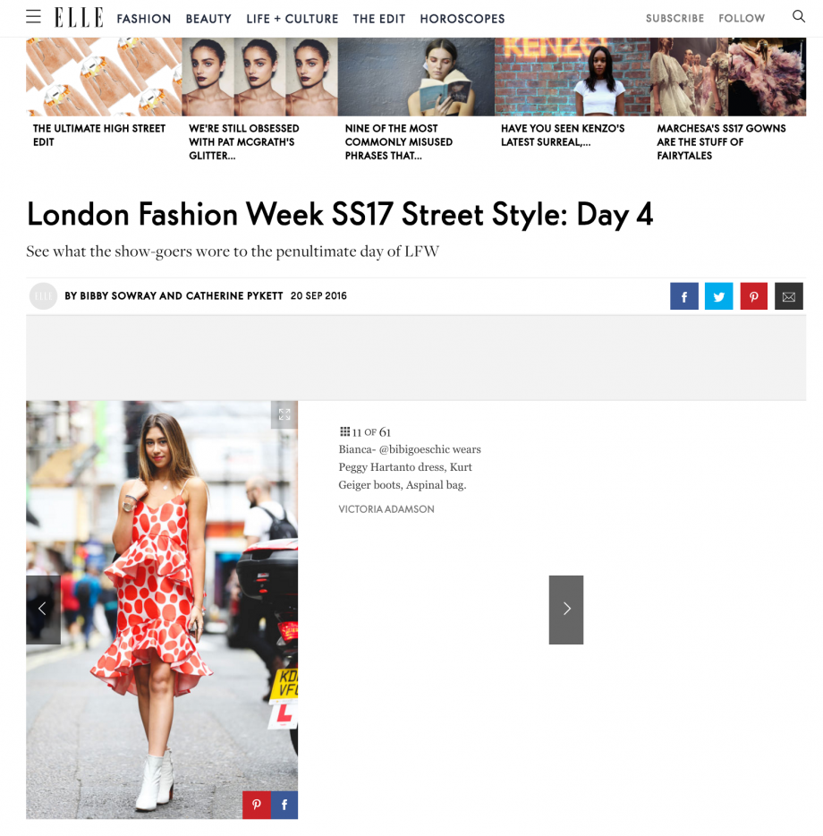 london fashion week ss17 streestyle