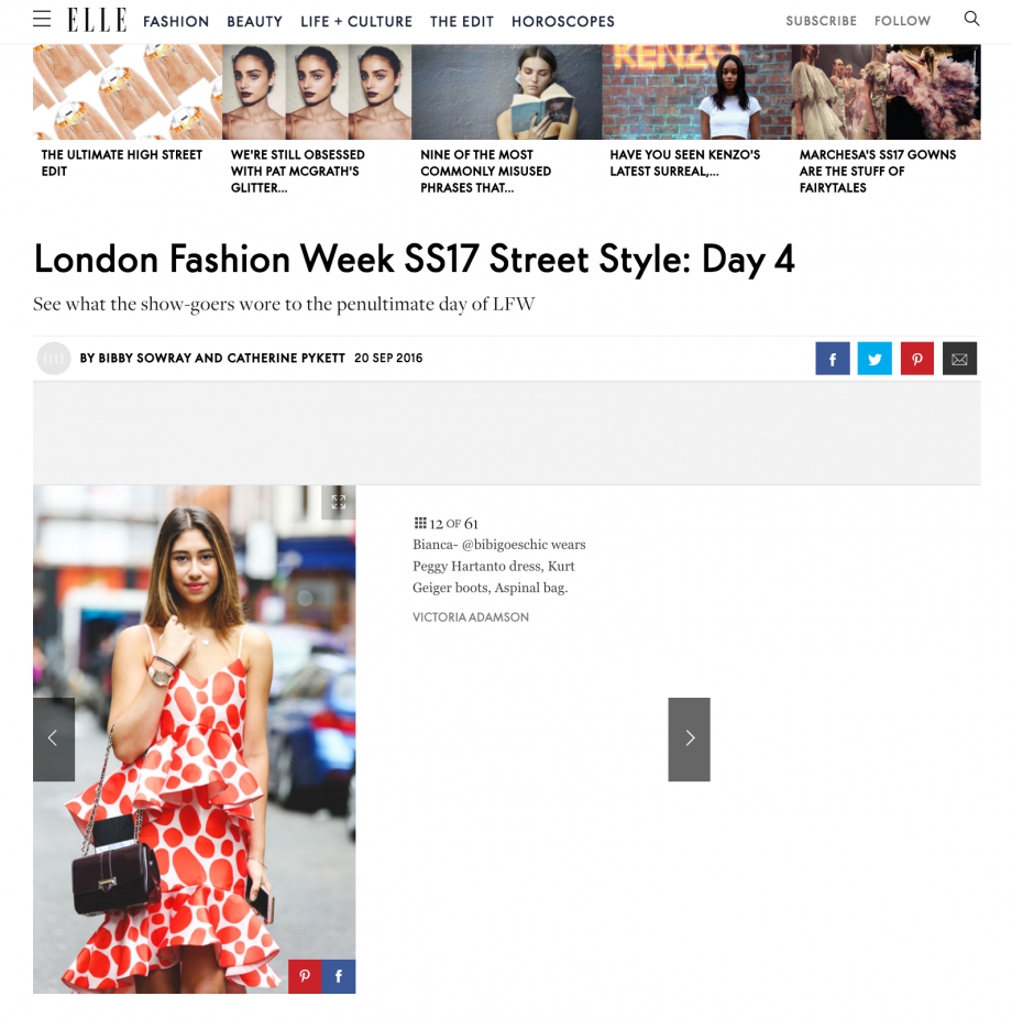 london fashion week ss17 streestyle