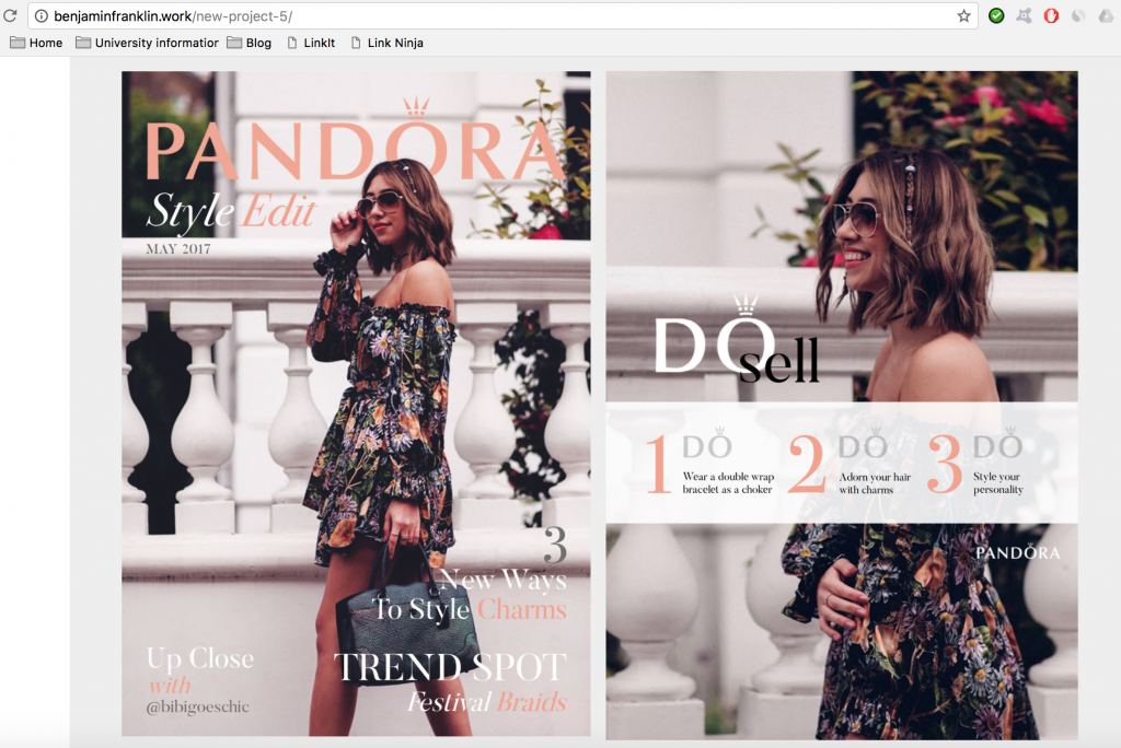 pandora do bold campaign