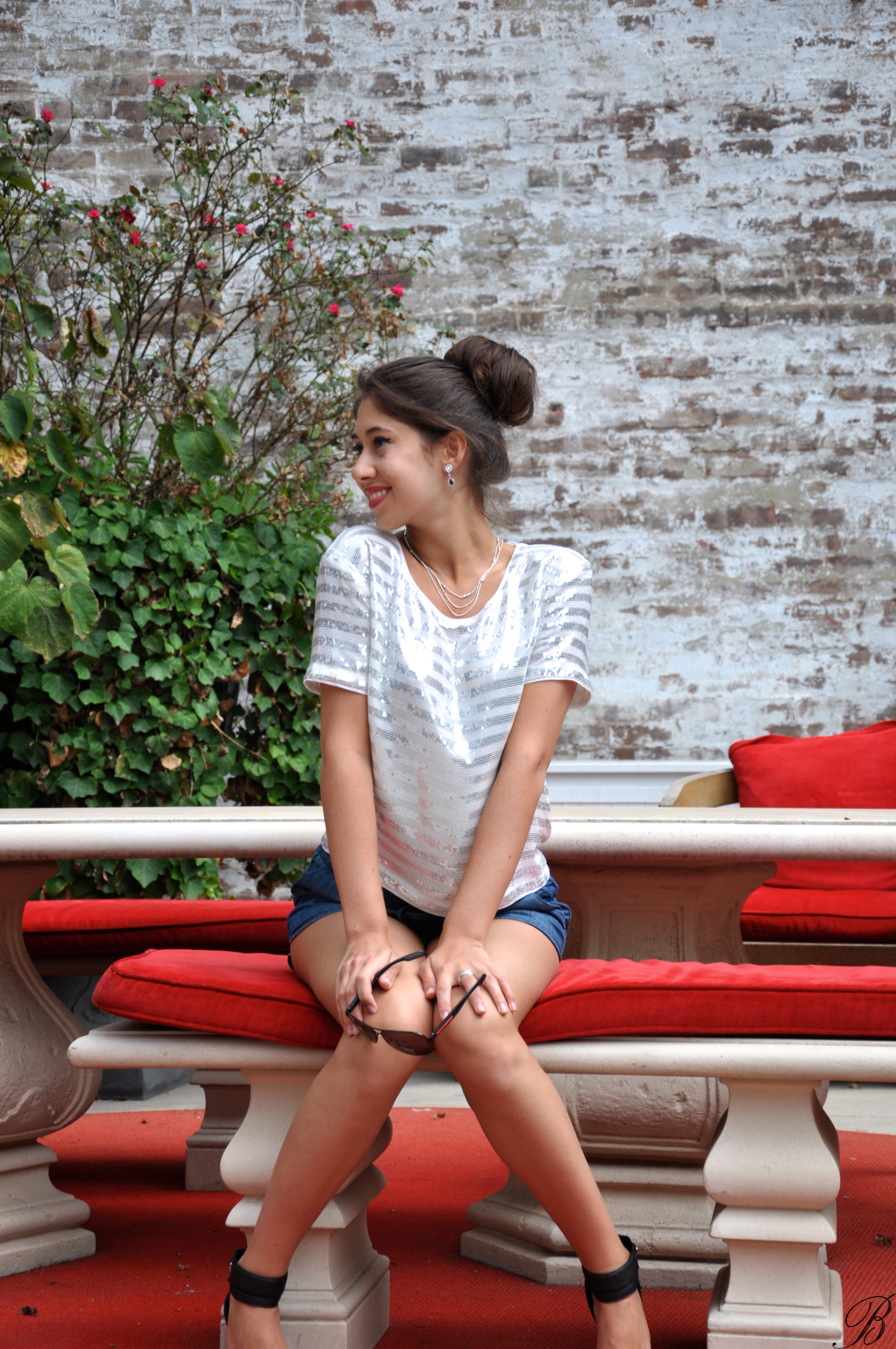 sequins & denim