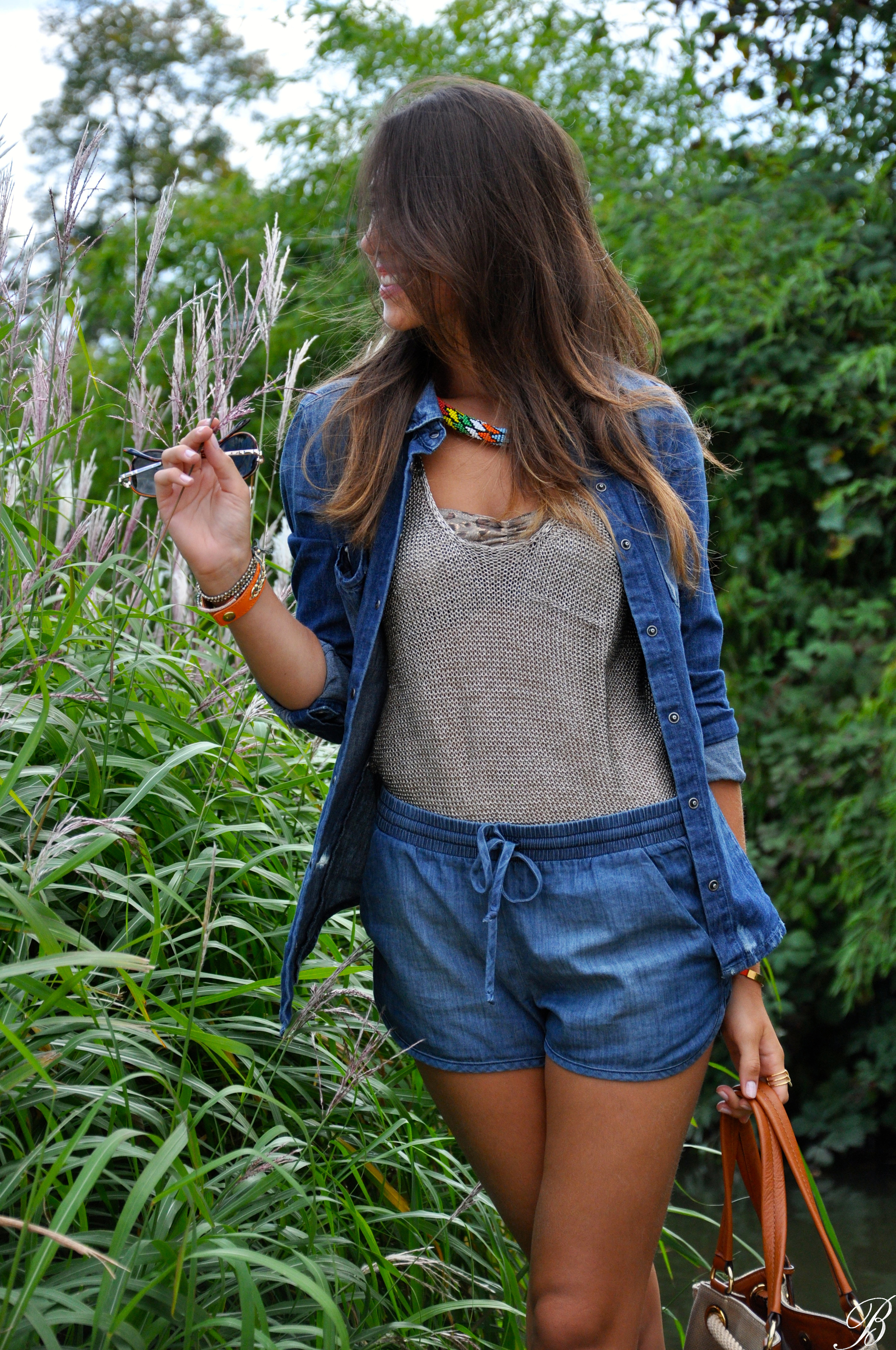 Gold lust and denim crush