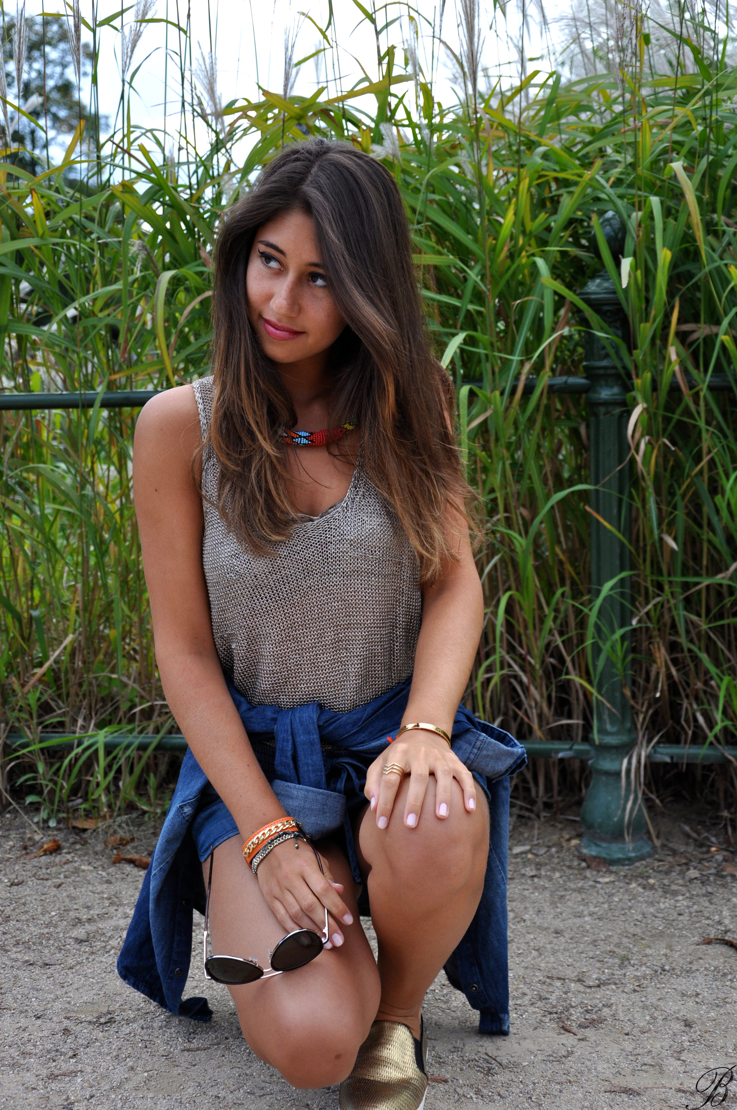 Gold lust and denim crush