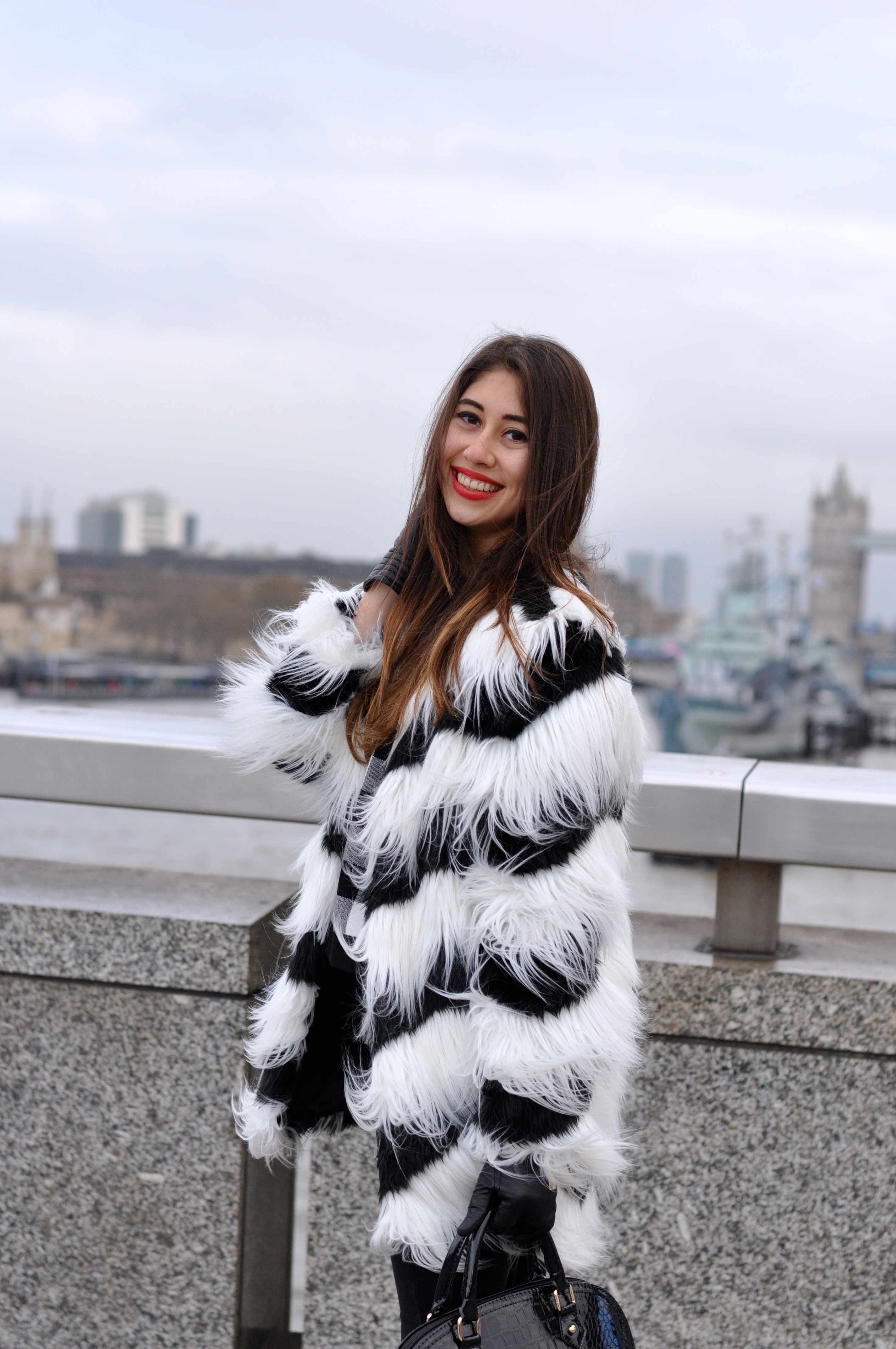 monochrome fur