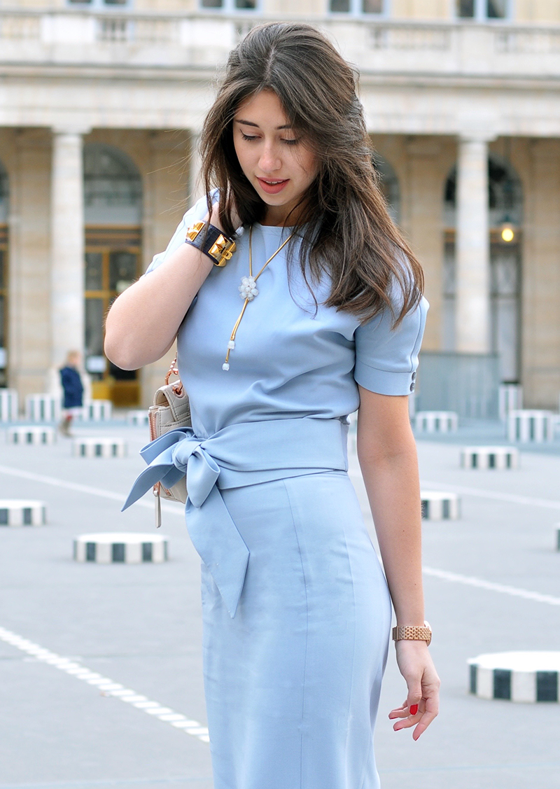 kristina fidelskaya paris fashion week