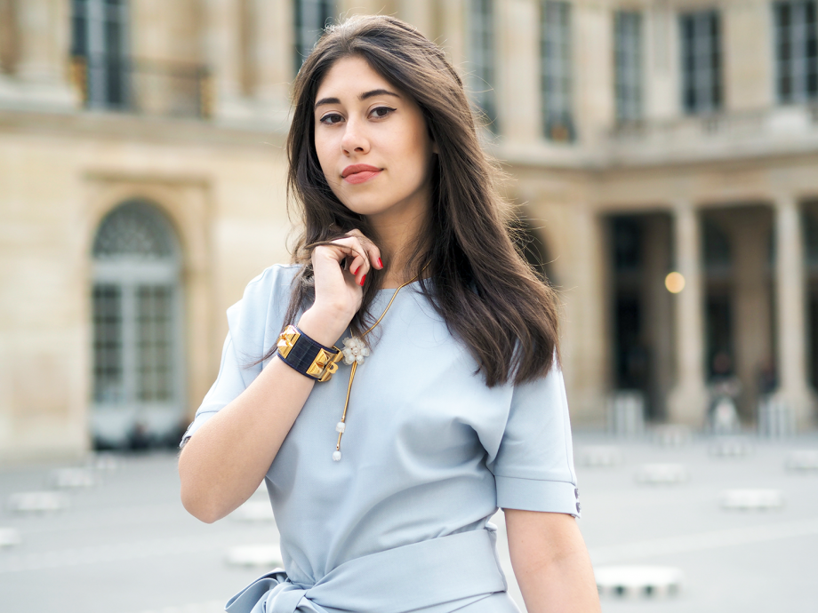 kristina fidelskaya paris fashion week