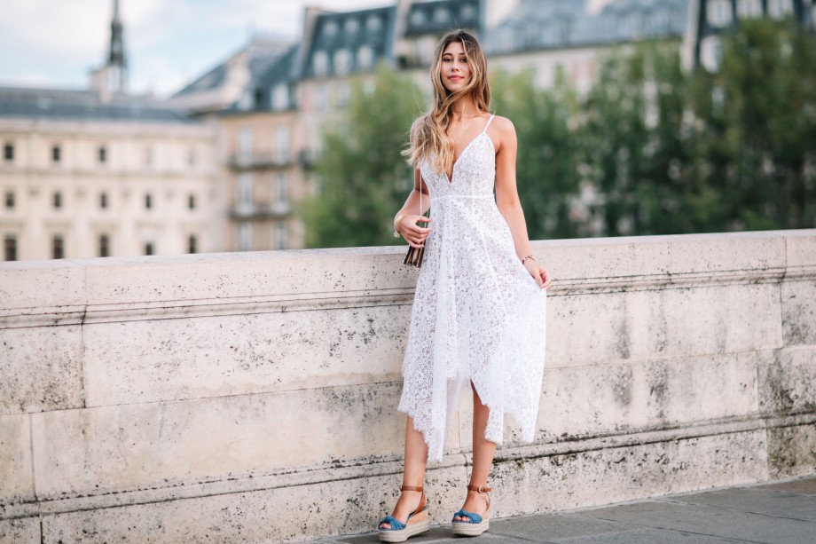 FOR LOVE & LEMONS ROSEMARY LACE DRESS