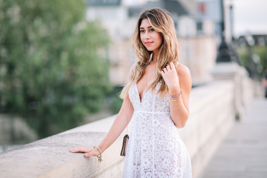 FOR LOVE & LEMONS ROSEMARY LACE DRESS