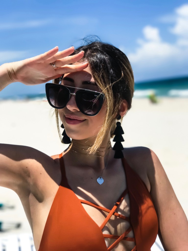 MIAMI WEARING DIPPIN DAISYS SWIMWEAR