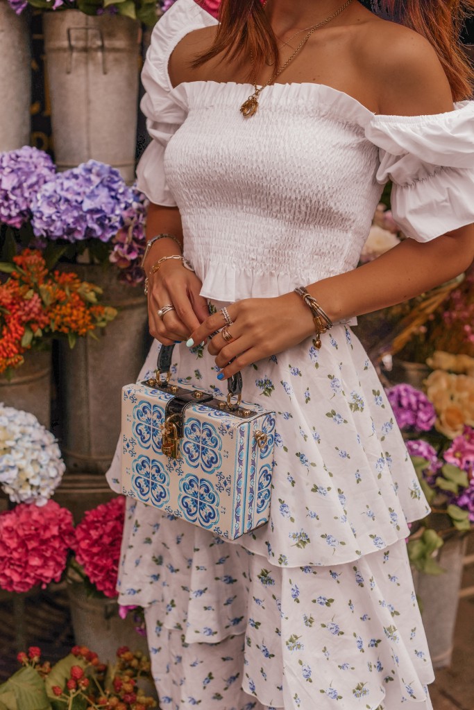 florals and dolce gabbana at liberty london